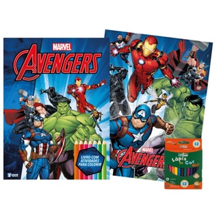 Kit Diversão Marvel - Vingadores