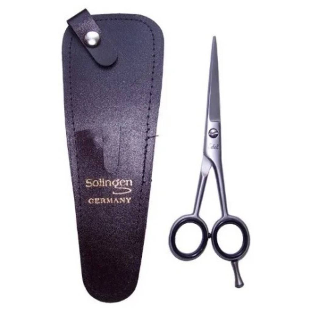 Tesoura P/ Cabelo 5 Polegadas Fio Laser Microdentado Inox Satinizado - Edel Solingen