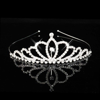 Coroa Tiara debutante noiva casamento Baile Daminha Princesa Prata Material Stress em Oferta na Shopee