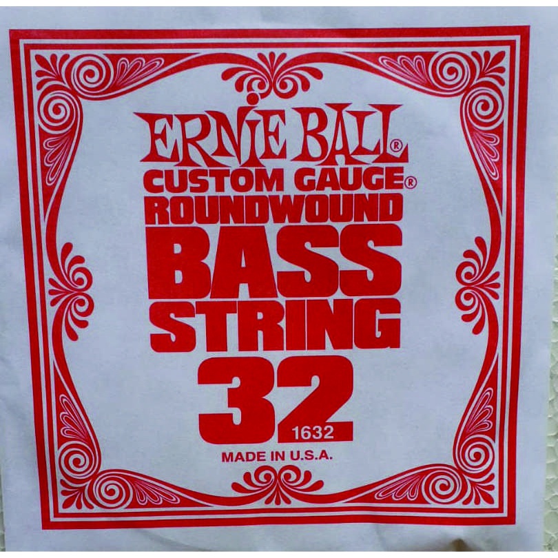 Corda p/ Baixo ERNIE BALL Slinky 0.32 High "C" - INDIVIDUAL - Usada em baixos de 4 a 7 cordas escala curta a extra longa