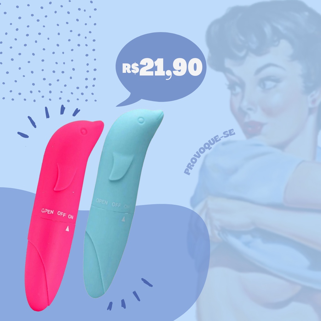 Vibrador Ponto G Golfinho Shopee Brasil 6055