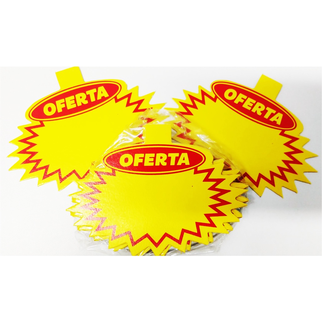 Splash Cartaz Oferta Supermercado 28x22 cm em Oferta na Shopee