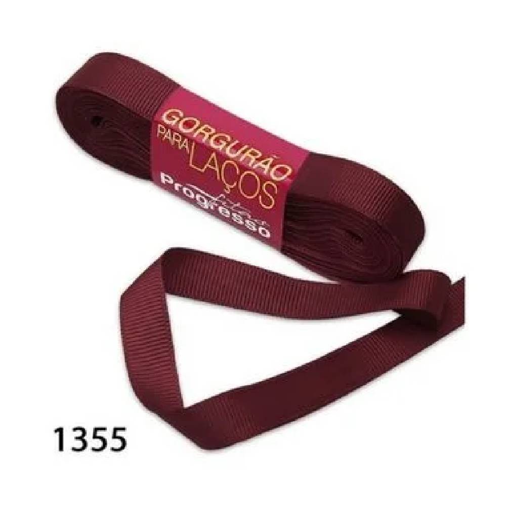 Fita Gorgurão Progresso 11mm nº2 - 10m 1355 Marsala - 1un