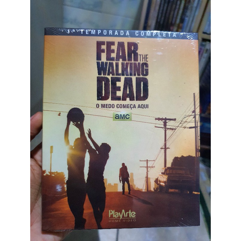 Blu-ray Fear The Walking Dead 1° Temporada Lacrado