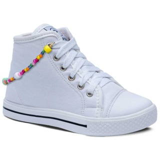 Tênis Infantil Cano Alto Star Menina Com Pulseira 11.74j em Oferta na Shopee