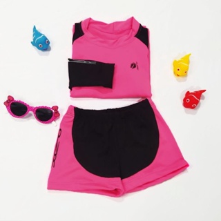 Conjunto Infantil com blusa e Short com proteção solar  - Pé na Roça cia country 105 em Oferta na Shopee