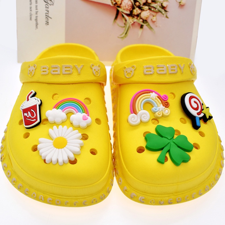 Acessórios para sandálias Pinos Botões Coloridos SKY DIY Sapatos De Encanto