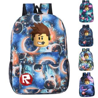 Roblox Mochila Bolsa Escolar Crianças Mochila Cartoon Mochila dos Desenhos  Animados