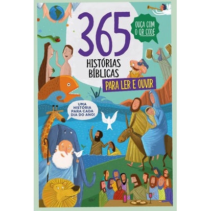 Livro 365 Historias Biblicas - Pe Da Letra em Oferta na Shopee