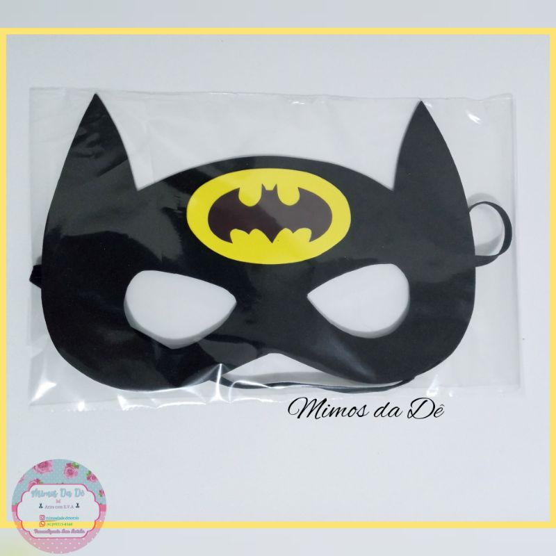 Kit 10 máscaras Em eva Batman/Mascara heróis | Shopee Brasil