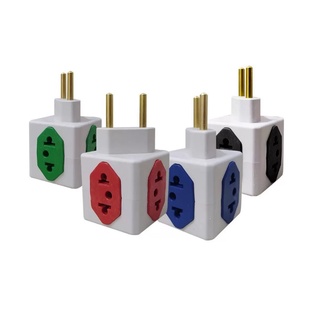 Adaptador Tomada Benjamim Tipo Cubo 2P+T 10A e 20A em Oferta na Shopee