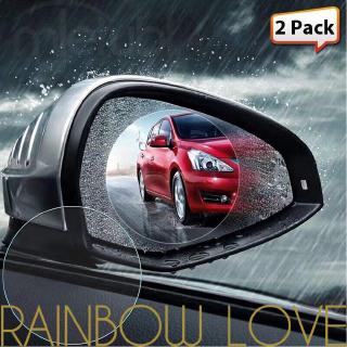 2Pcs 1Pc Car Rear Mirror Protective Film/Anti Fog Rainproof Rearview Mirror Film/HD   Nano Auto Side Window Film