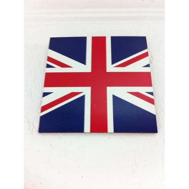 Mini Quadro Decorativo Da Bandeira Do Reino Unido 20x20