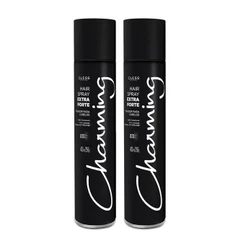 Fixador Para Cabelo Extra Forte Charming Cless 400ml - 2 Unidades