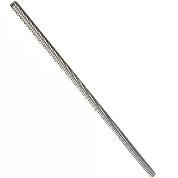 Fuso Trapezoidal Inox Comprimento 500mm para Router CNC Impressora 3D T10 T12 TR10 TR12 500mm 10mm 12mm