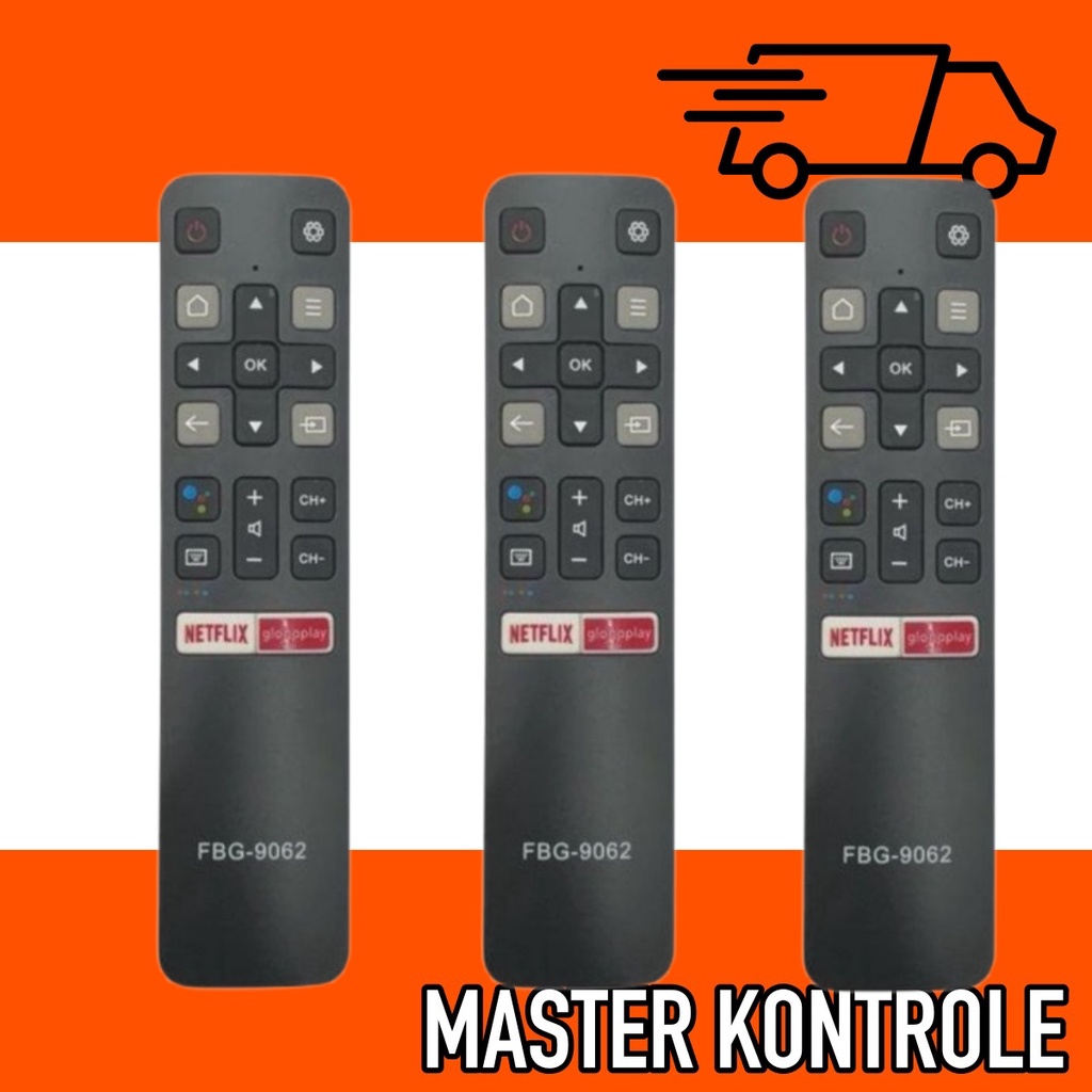 Kit 3 Controles Remoto Tv TCL Android Led Qled FRETE GRATIS