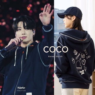 Bangtan Style⁷ (slow) on X: VLIVE 210913 Namjoon wears LOUIS VUITTON Neon  Working Man Hoodie ($1220). #RM #BTS @BTS_twt  / X