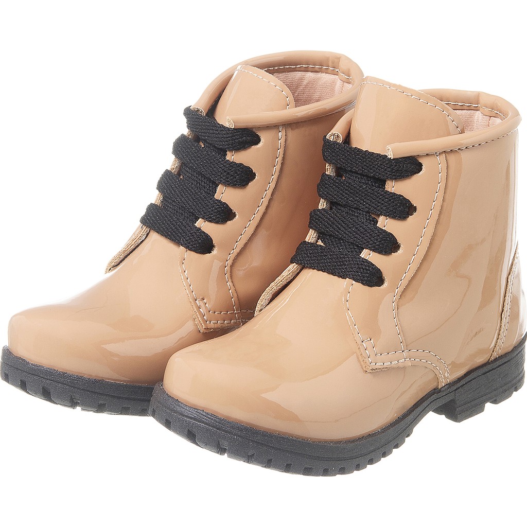 Coturno Bota Infantil Feminino Menina Casual Cano Curto