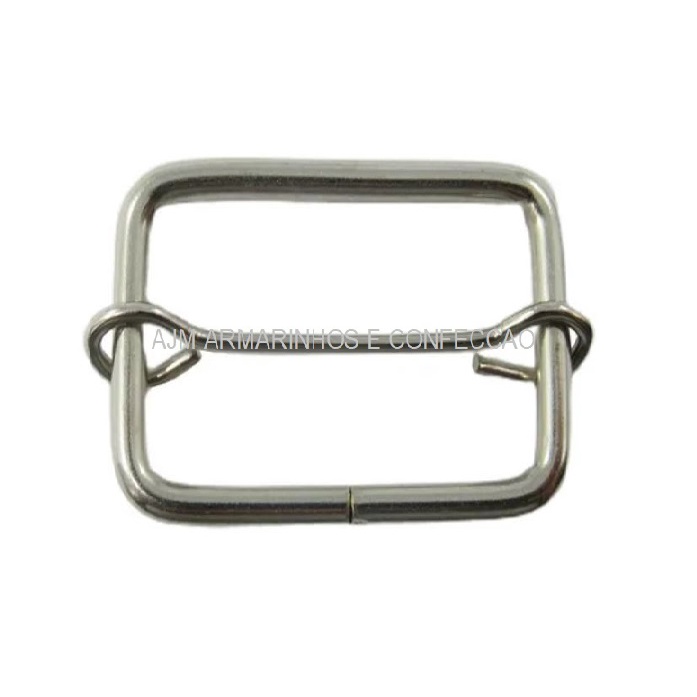 10 regulador de 25mm niquelada para alça de 2,5cm