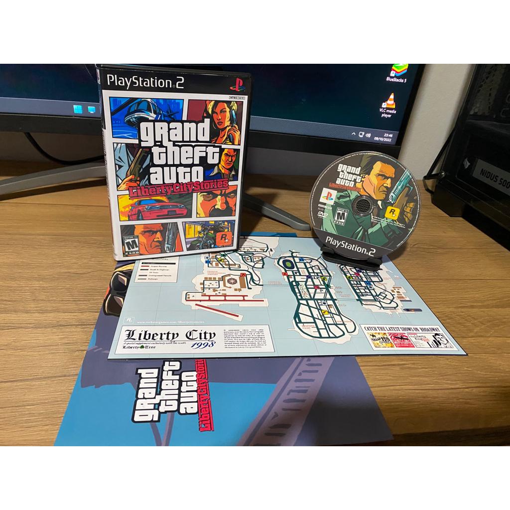 Grand Theft Auto Liberty City Stories  Jogo Original para Playstation 2 -  Escorrega o Preço