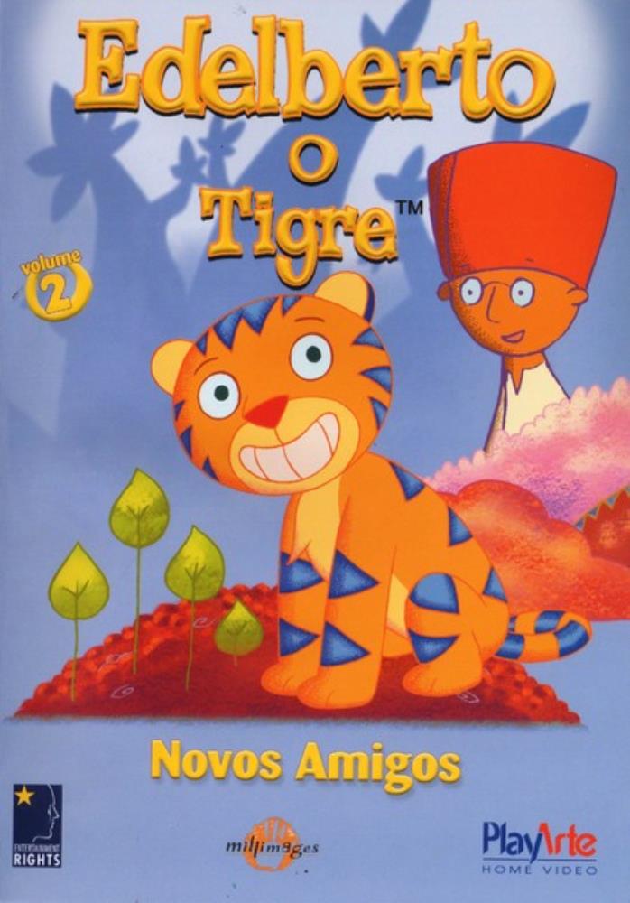 DVD Edelberto O Tigre - Novos Amigos - Vol. 2 Original