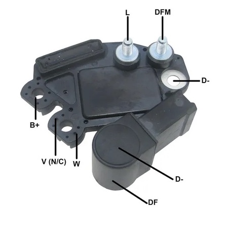 Regulador De Voltagem Peugeot 206/207 Ducato/Citroen C3 C4 - Gauss em Oferta na Shopee