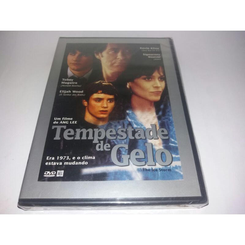Dvd - Tempestade de Gelo - 1997 - Elijah Wood - Christina Ricci - Dublado - Lacrado