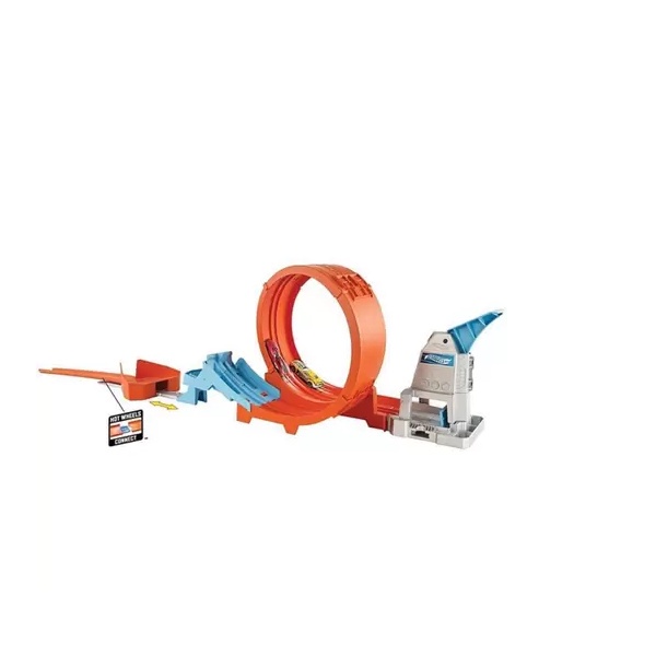 battery powered hot wheels launcher