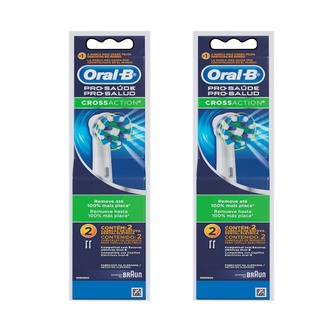 Kit Refil Escova Elétrica Oral-B Cross Action Leve 4 Pague 2