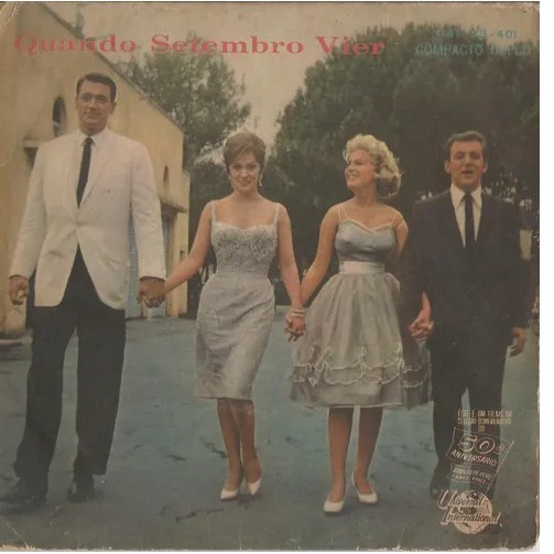 LOTE 2 Compactos PRINI LOREZ (La Bamba) RGE + Quando Setembro Vier OST  EP da trilha sonora do filme c/ Rock Hudson
