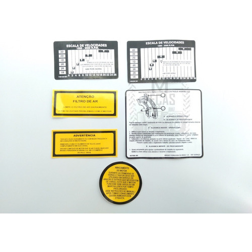 Decalque Do Massey Ferguson 65-r     2730748