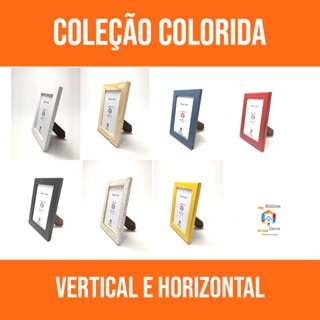 Porta Retrato 15x21 Coleção Colorida Atacado em Oferta na Shopee