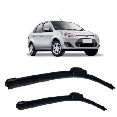Par Palhetas Limpador De Parabrisa Dianteiro Fiesta Sedan G2 2002 Até 2011 em Oferta na Shopee