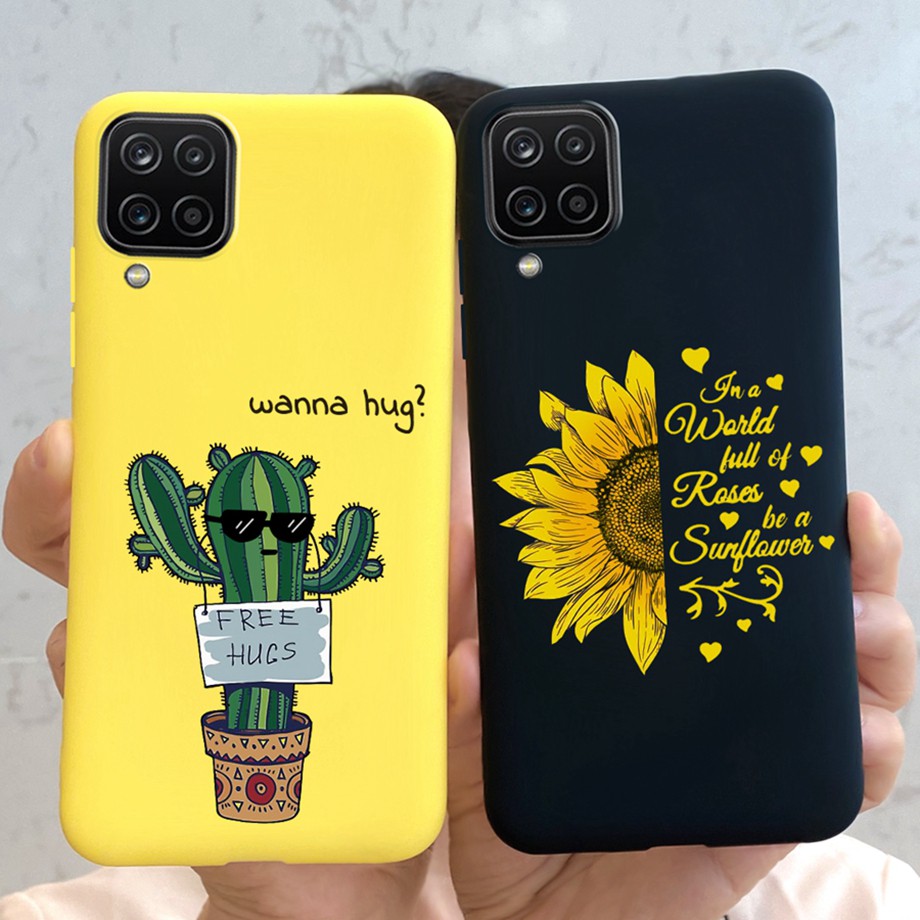 Capa Flexível Estampa Girassol Para Samsung A11 , A12 , M11 , M12