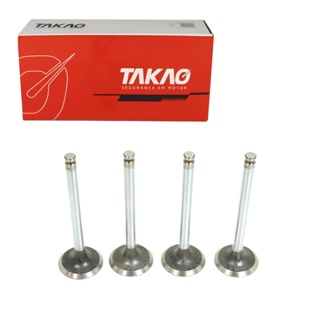 JOGO VALVULAS DE ADMISSAO UNO PREMIO ELBA FIORINO 8V TAKAO em Oferta na Shopee