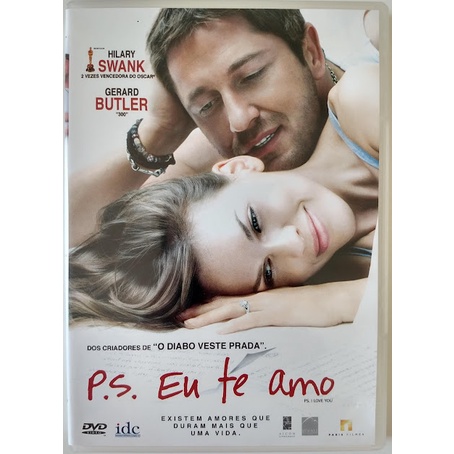 Dvd Filme Ps Eu Te Amo Original Excelente Gerard Butler