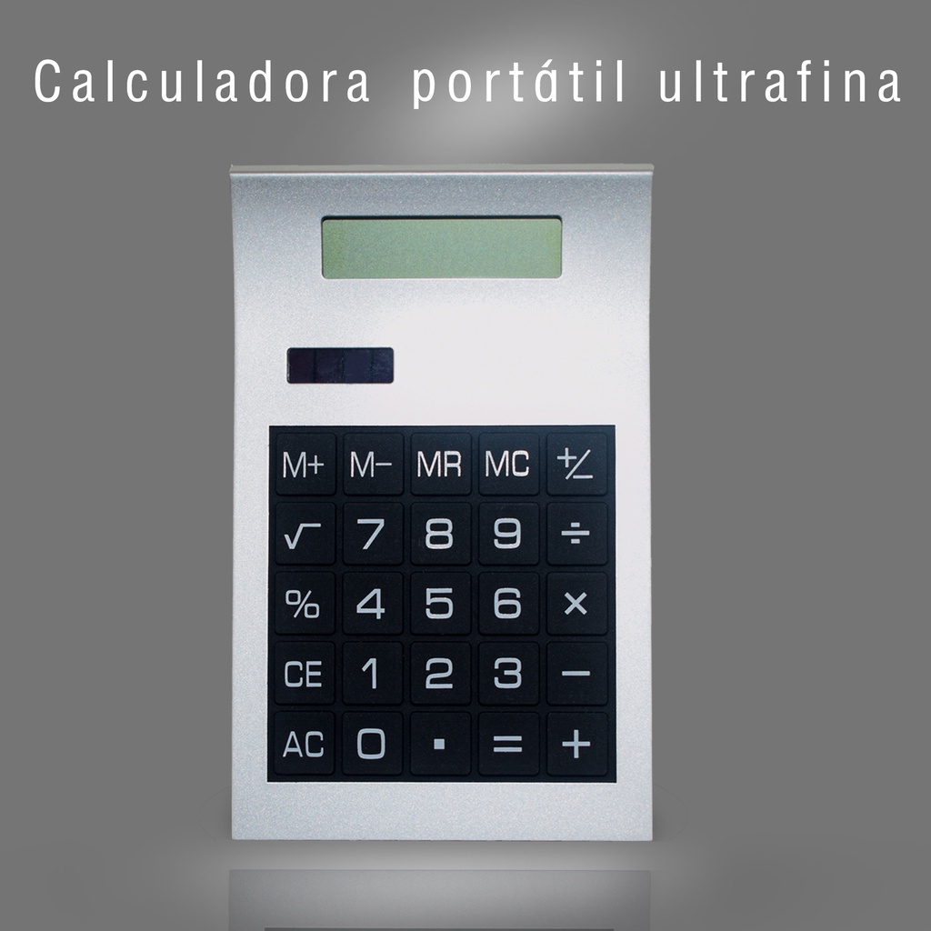 Calculadora De Telalcd De 8 Dígitos Com Botão De Silicone