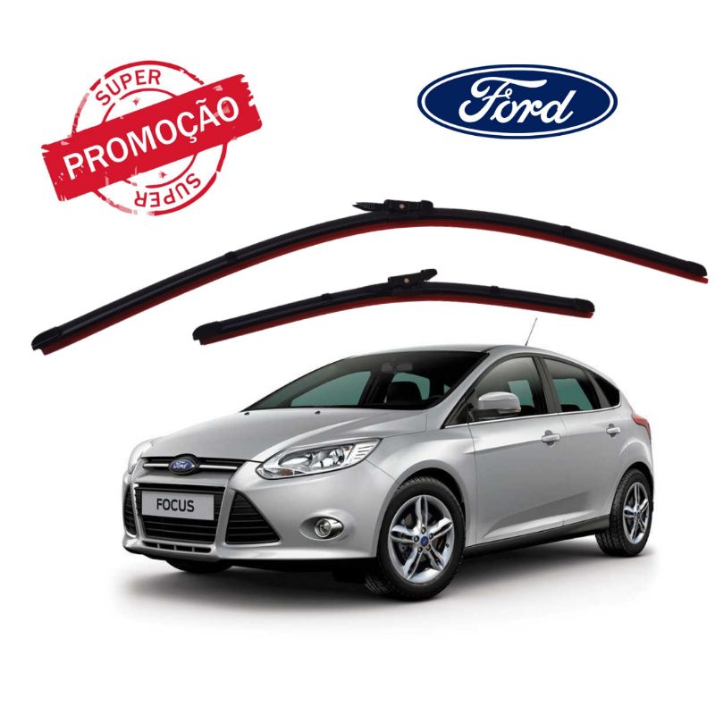 Par Palheta Limpador Parabrisa Ford Focus Hatch 2008 2009 2010 2011 2012 2013 em Oferta na Shopee