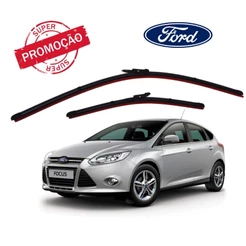 Par Palheta Limpador Parabrisa Ford Focus Hatch 2008 2009 2010 2011 2012 2013