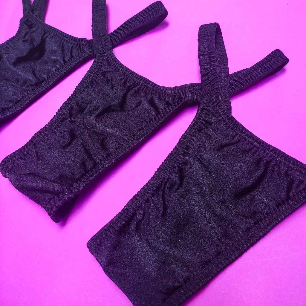 Calcinha de Aquendar a Neca (Tucking) Mulher Trans - Preto Basico