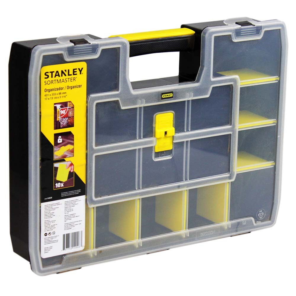 Maleta Organizadora P/ Parafusos Buchas Stanley - Stst14026 em Oferta na Shopee