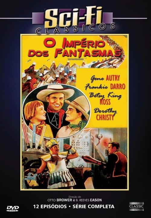 Dvd  Sci-fi Clássicos O Império Dos Fantasmas - 12 Episódios