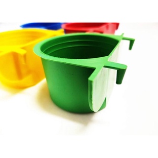kit 24 Comedouros/Bebedouros  Aba Gaiola Pássaros Sabiá Papagaio