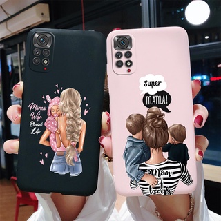 Capa De Silicone Super Mom Para Xiaomi Redmi Note 11 4G 11 pro (5G) 11s