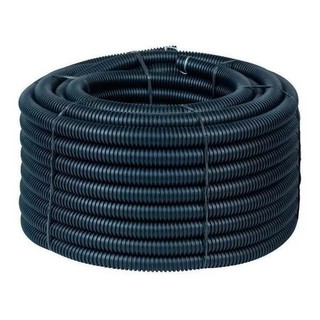 Conduite Eletroduto 1/2 Reforçado Preto Rolo 50 Metros Dual em Oferta na Shopee