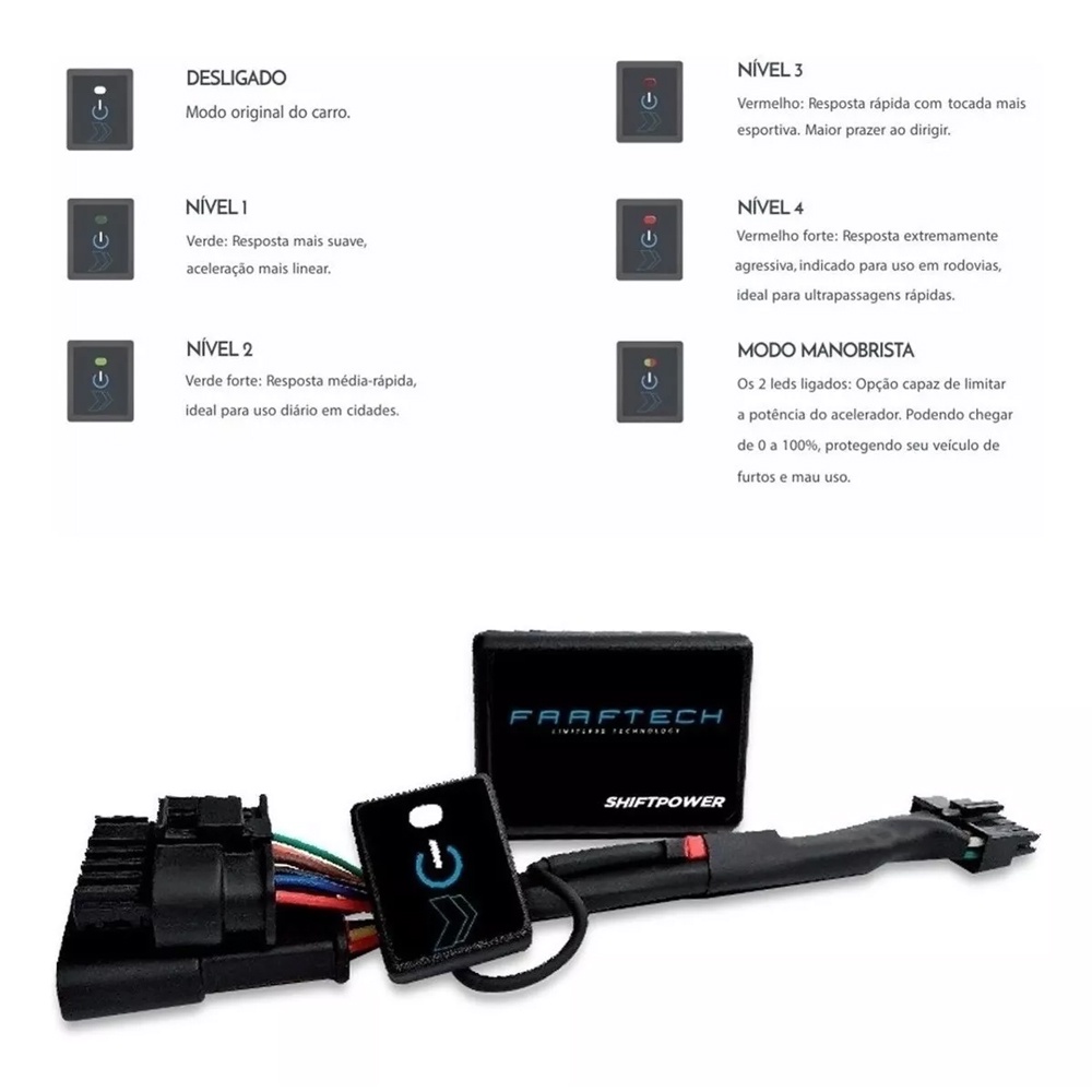 Módulo Chip Gás Pedal Shiftpower Mercedes - Spare Parts and Accessories for Vehicles