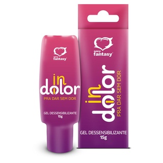 Gel Dessensibilizaste Para Sexo Anal Extra Forte Indolor 15g Sexy Fantasy - Sex Shop