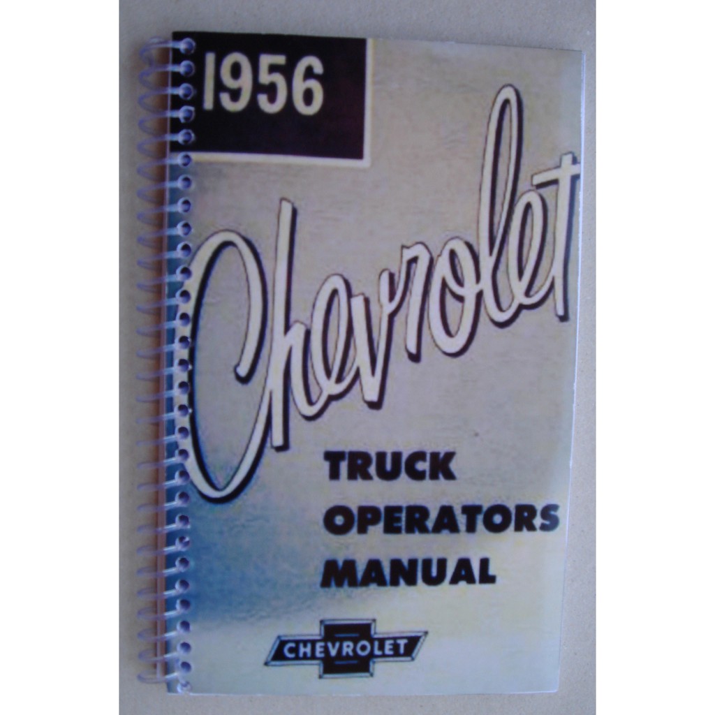 Manual Chevrolet Marta Rocha - 1956