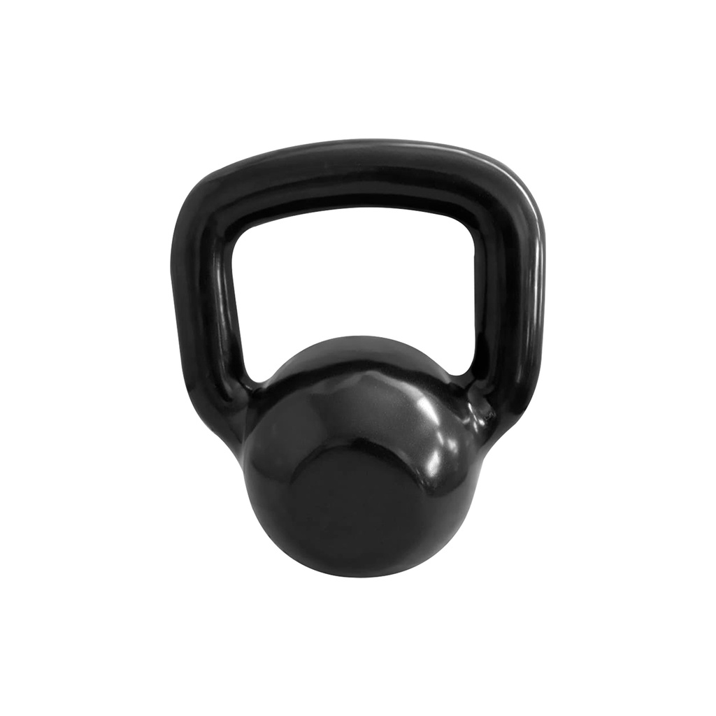 Kettlebell Emborrachado 12KG Fundidos de Minas - Preto em Oferta na Shopee