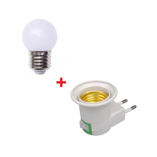Kit 1 Lampada Bolinha + Bocal de tomada Liga/Desliga com Envio Rápido e Frete Grátis em Oferta na Shopee